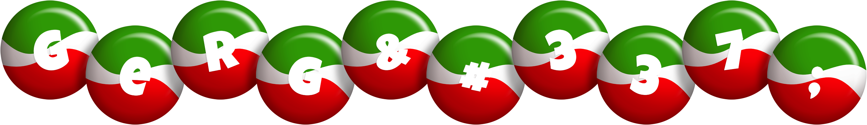 Gergő italy logo