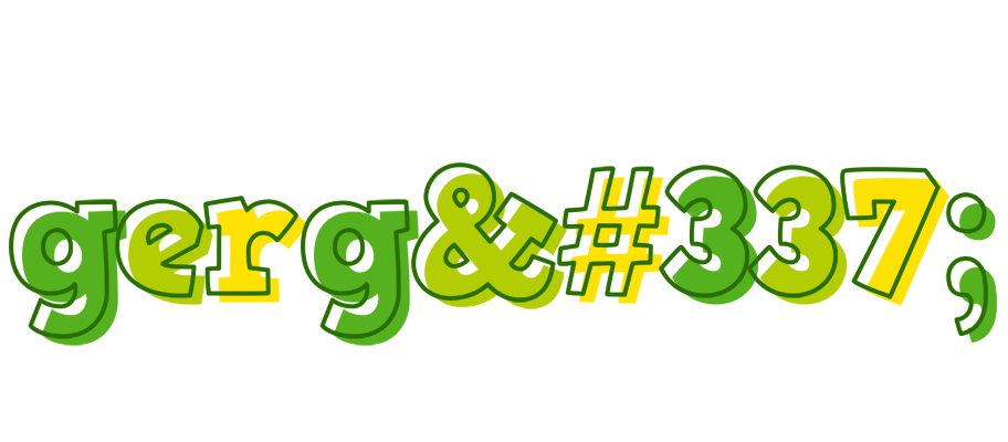 Gergő juice logo