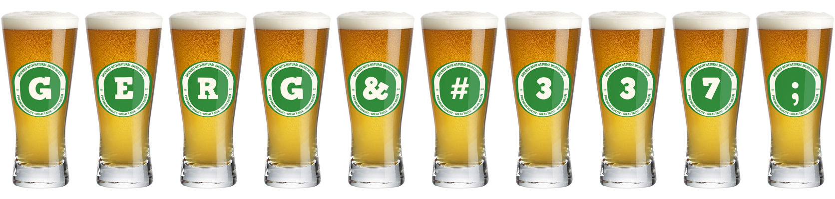 Gergő lager logo