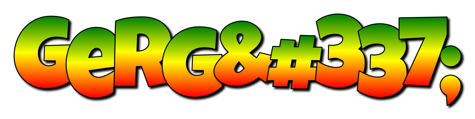 Gergő mango logo