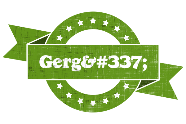 Gergő natural logo