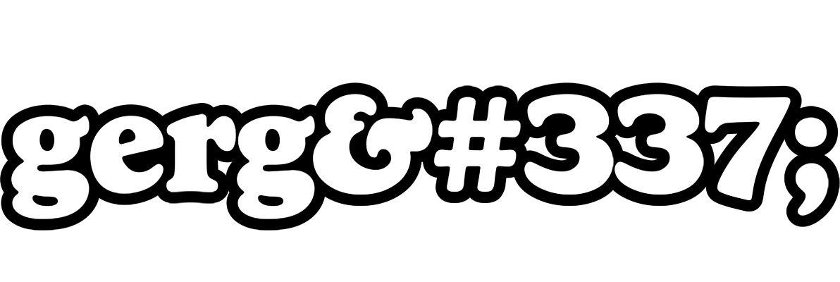 Gergő panda logo