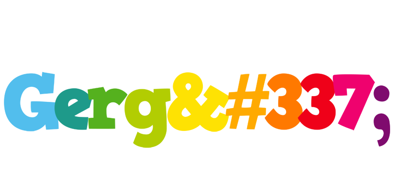 Gergő rainbows logo