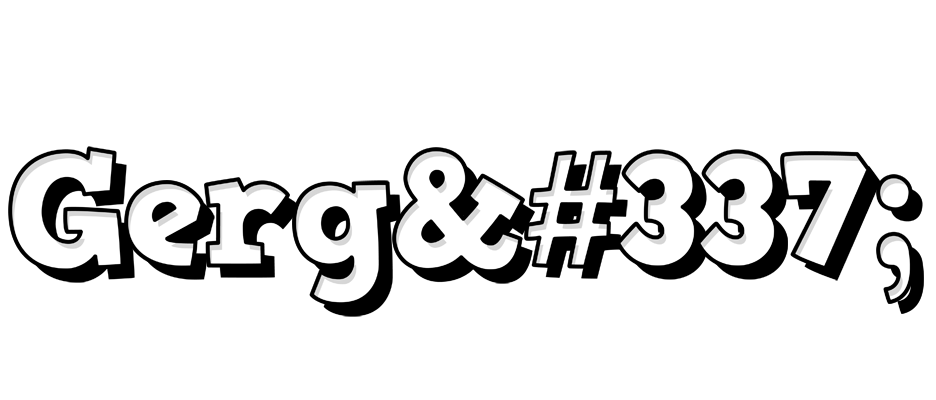 Gergő snowing logo