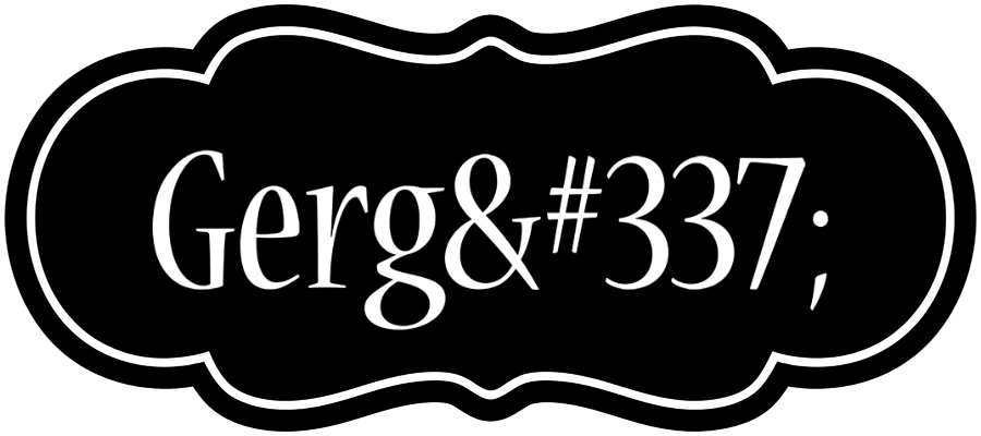 Gergő welcome logo