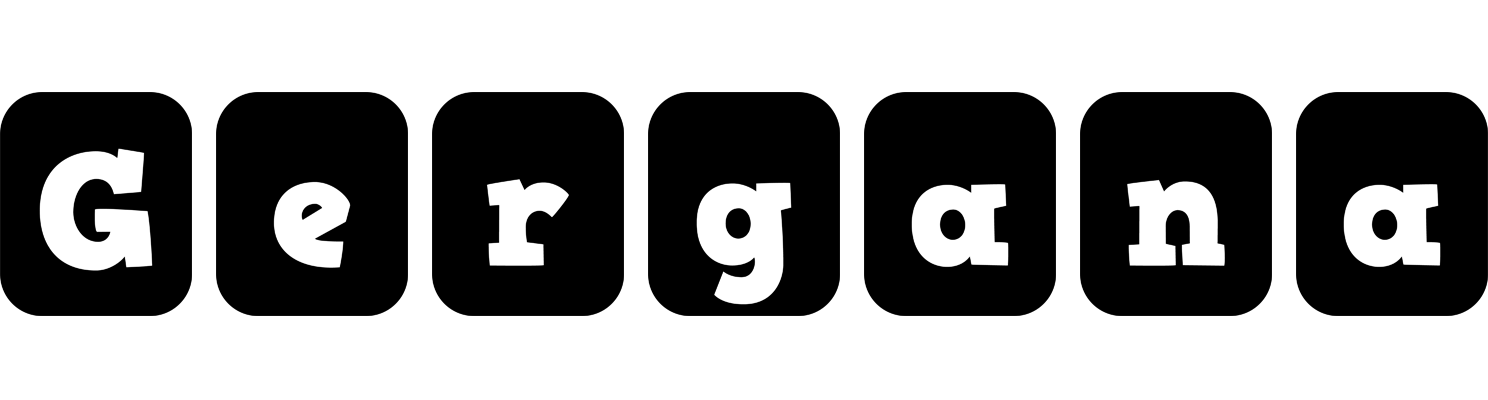 Gergana box logo