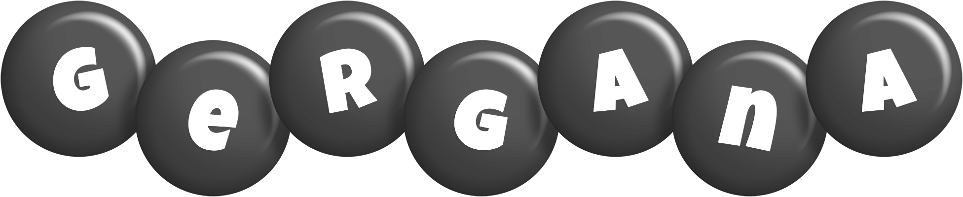 Gergana candy-black logo