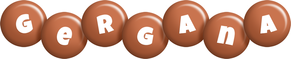 Gergana candy-brown logo