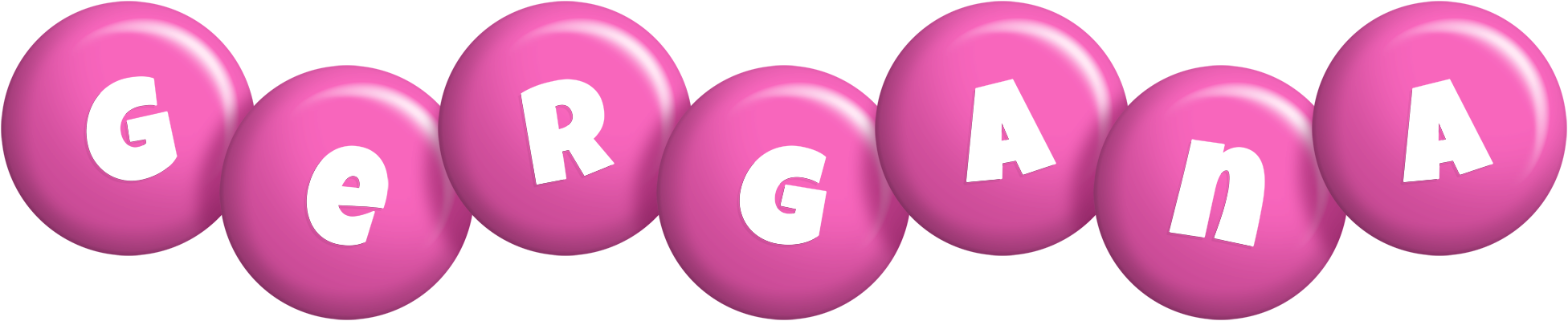 Gergana candy-pink logo
