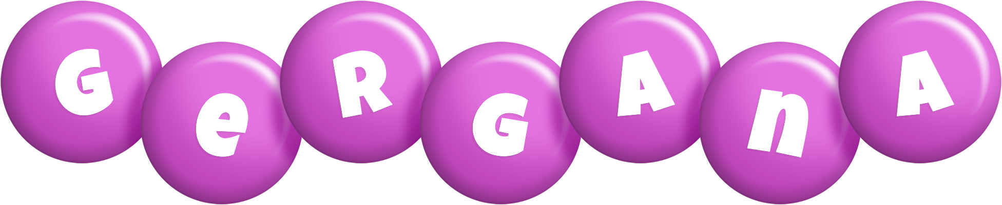 Gergana candy-purple logo