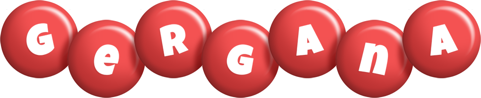 Gergana candy-red logo
