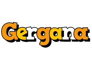 Gergana cartoon logo