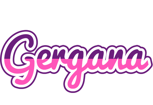 Gergana cheerful logo