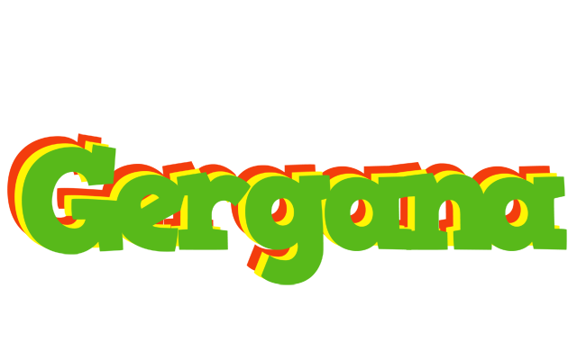 Gergana crocodile logo