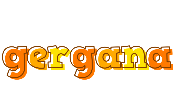 Gergana desert logo