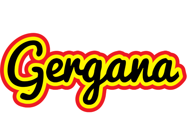 Gergana flaming logo