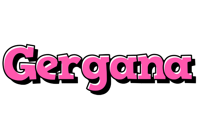 Gergana girlish logo