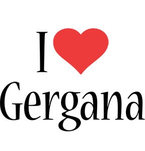 Gergana i-love logo