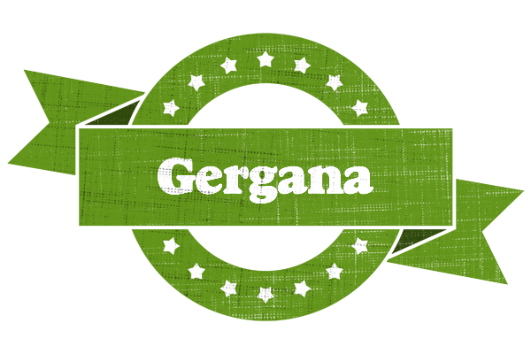 Gergana natural logo