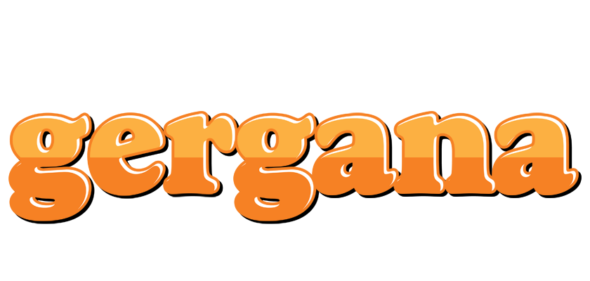 Gergana orange logo
