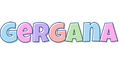 Gergana pastel logo