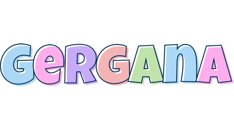 Gergana pastel logo
