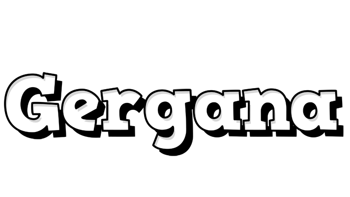 Gergana snowing logo
