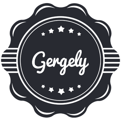 Gergely badge logo