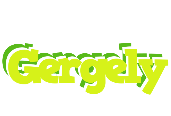 Gergely citrus logo