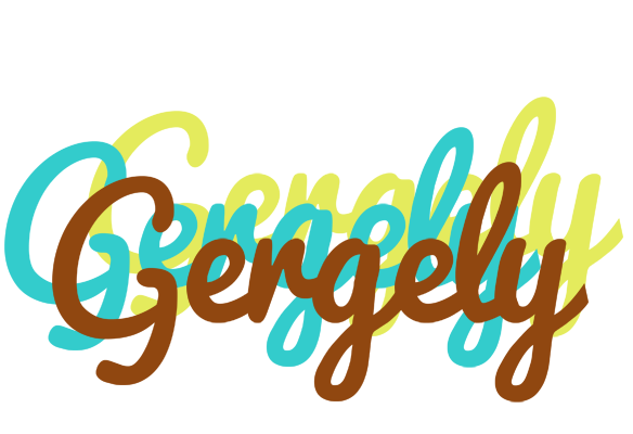 Gergely cupcake logo