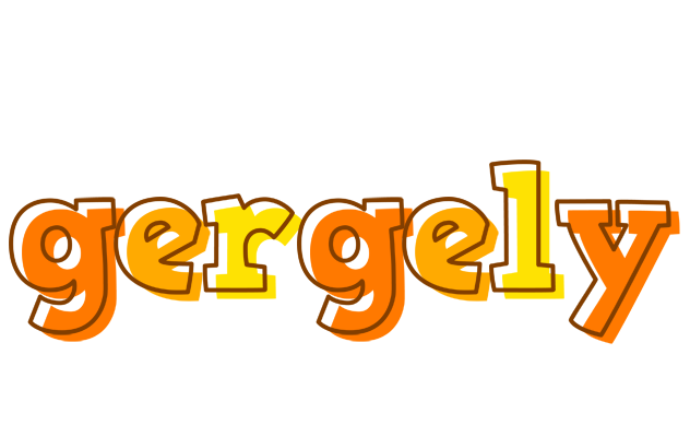 Gergely desert logo