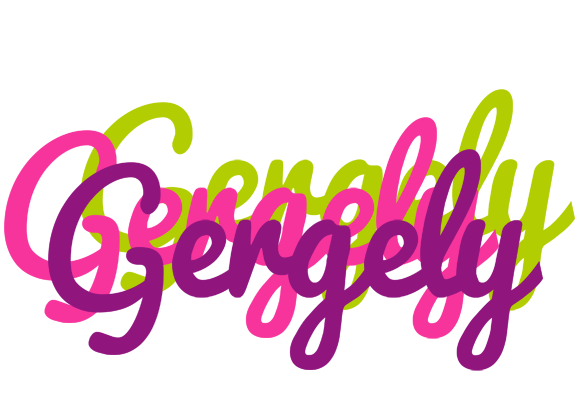 Gergely flowers logo