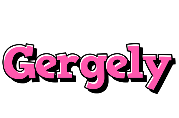 Gergely girlish logo