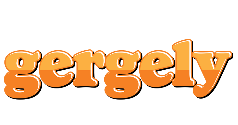 Gergely orange logo