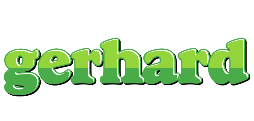 Gerhard apple logo