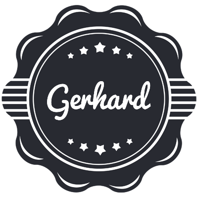 Gerhard badge logo