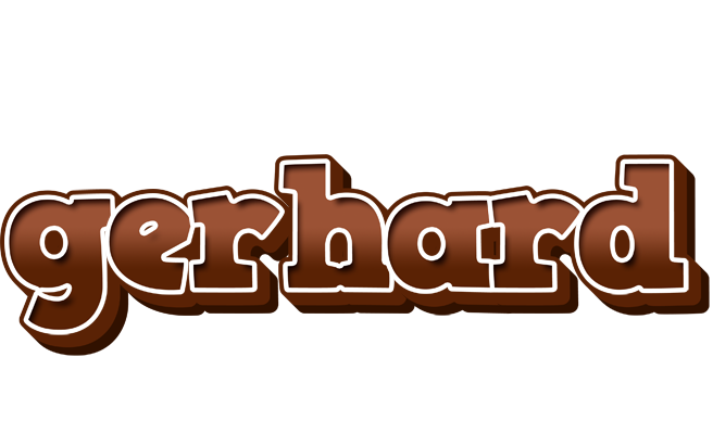Gerhard brownie logo