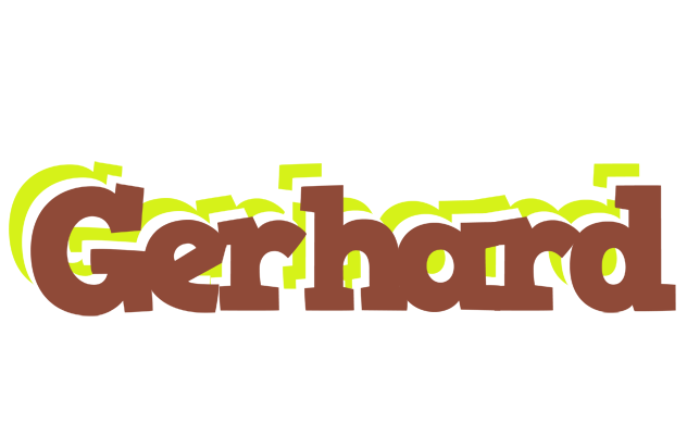 Gerhard caffeebar logo