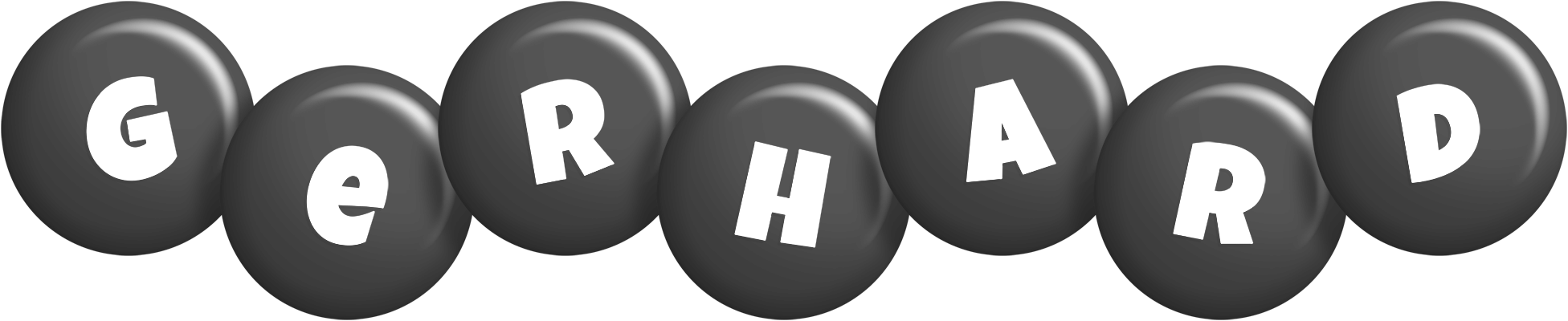 Gerhard candy-black logo