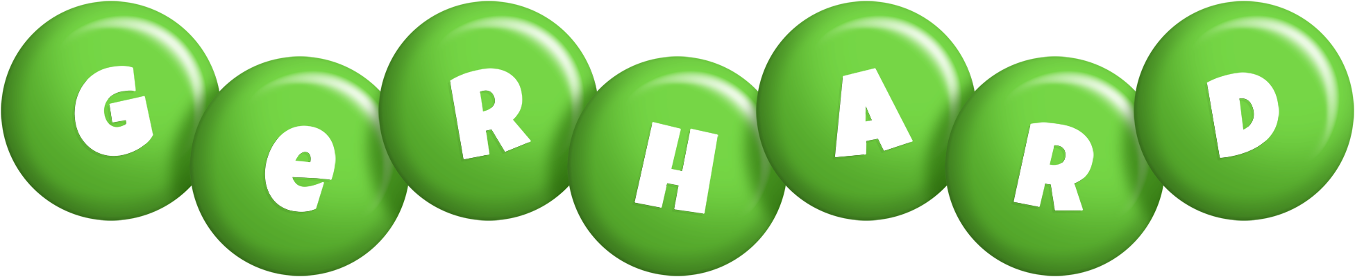 Gerhard candy-green logo