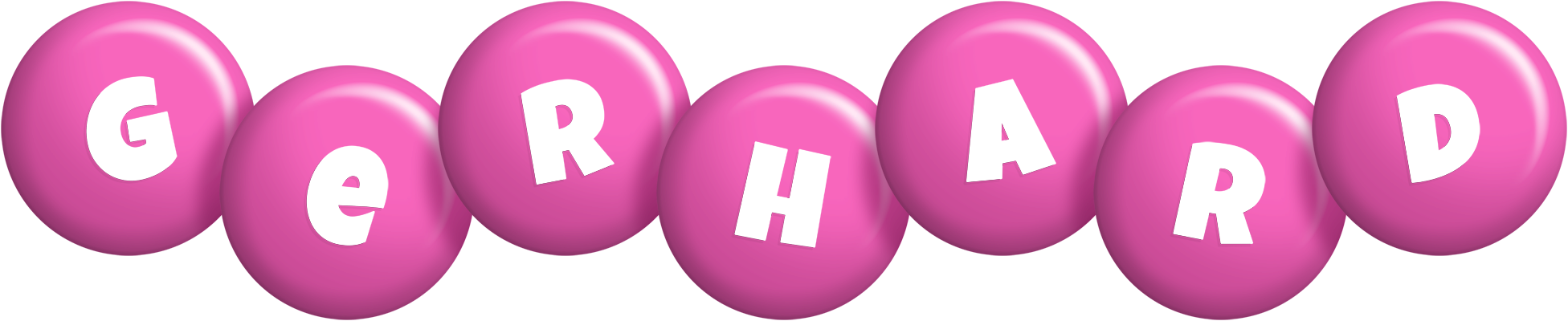 Gerhard candy-pink logo
