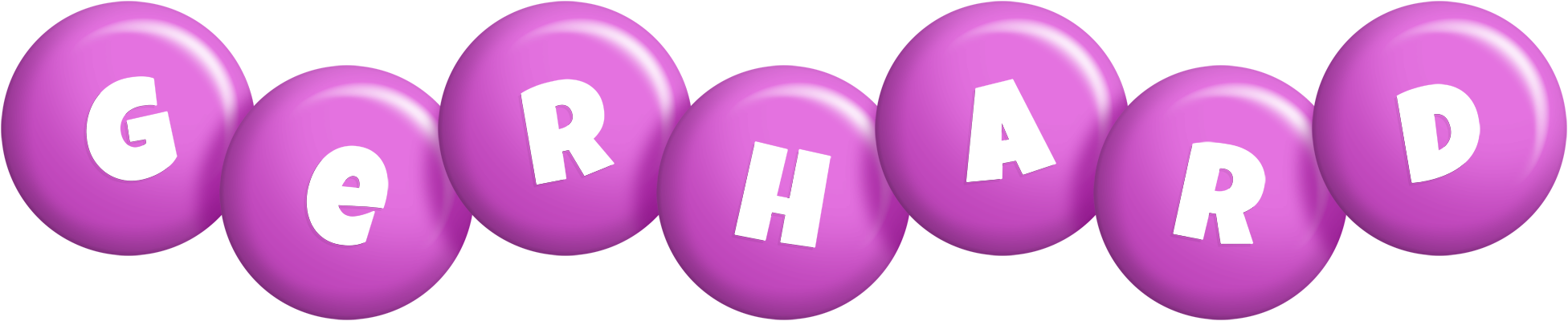 Gerhard candy-purple logo