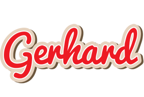 Gerhard chocolate logo