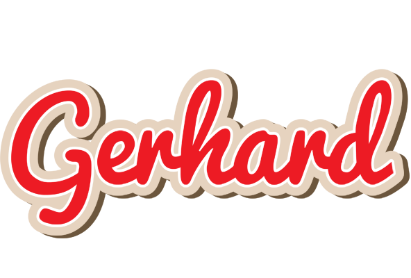 Gerhard chocolate logo