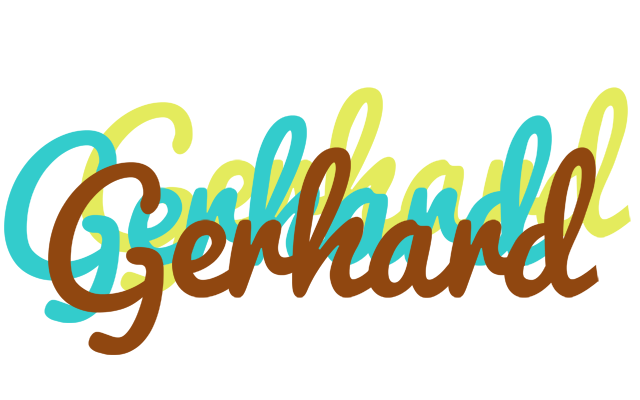 Gerhard cupcake logo
