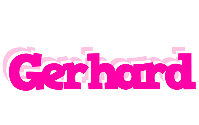 Gerhard dancing logo