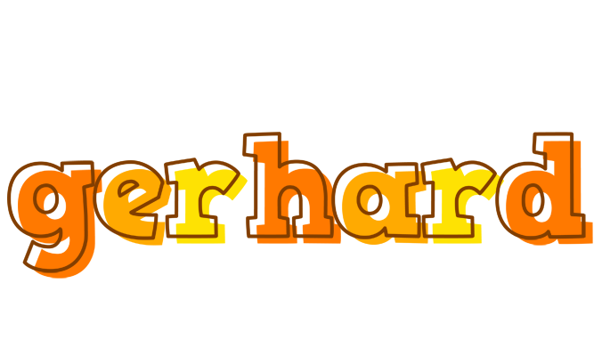 Gerhard desert logo