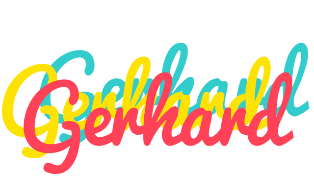 Gerhard disco logo