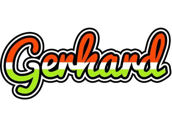 Gerhard exotic logo