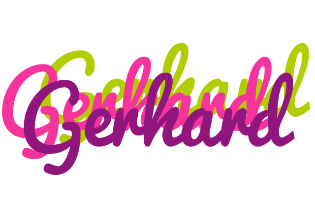 Gerhard flowers logo